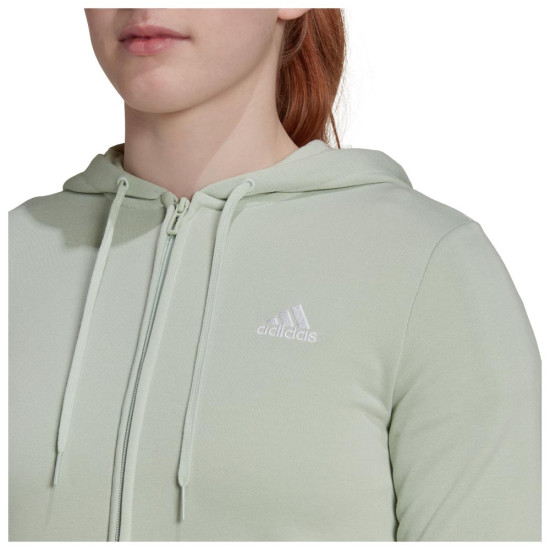 Adidas Γυναικεία ζακέτα Essentials Logo Full-Zip Hoodie